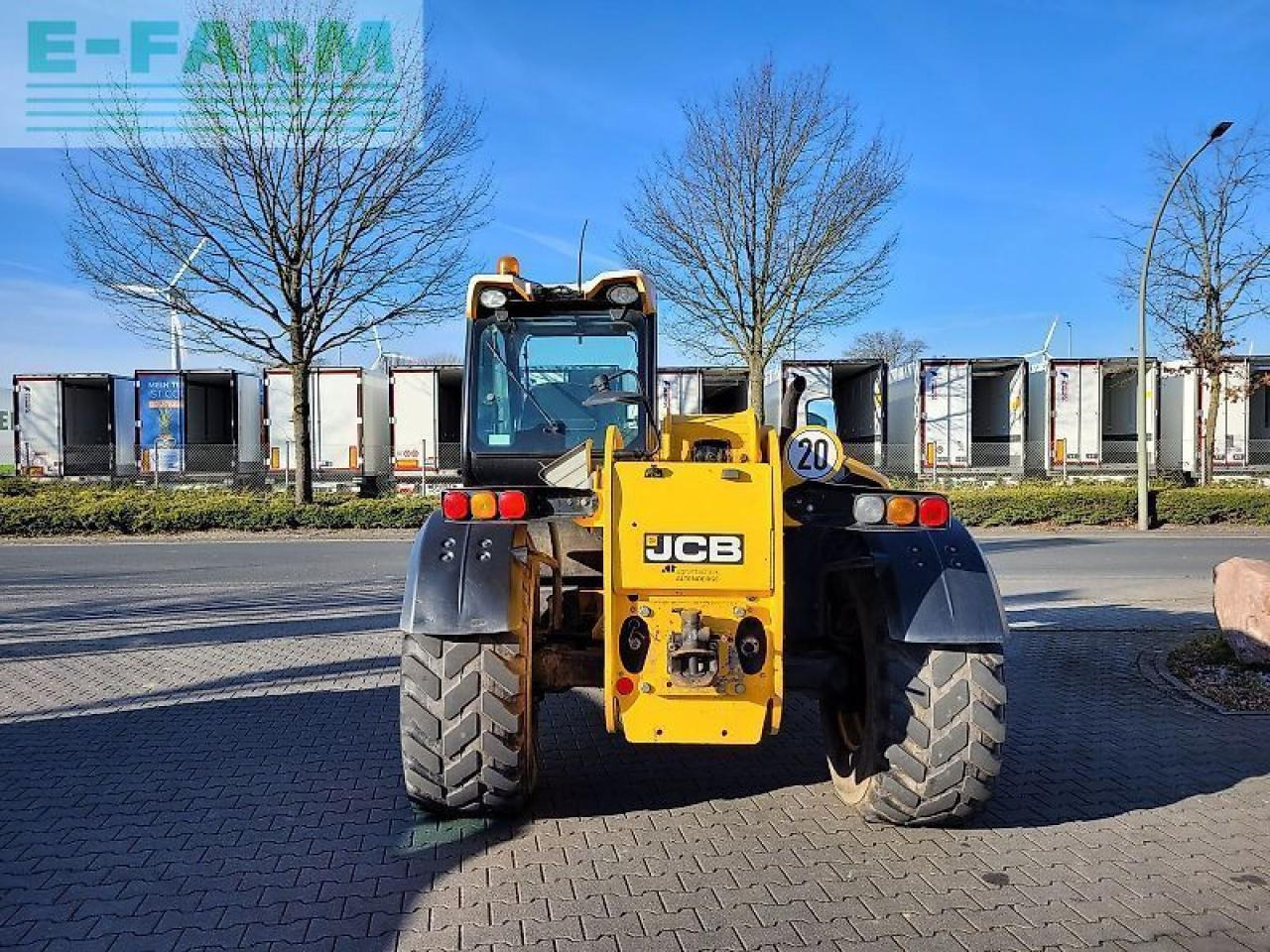 Teleskoplader JCB 541-70 agri: das Bild 6