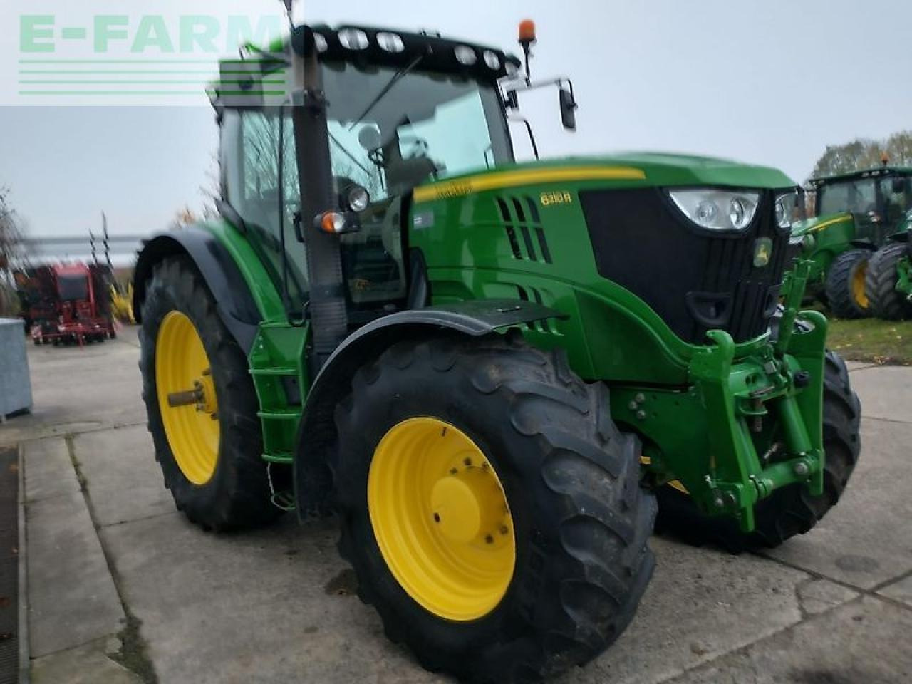 Traktor John Deere 6210r: das Bild 8