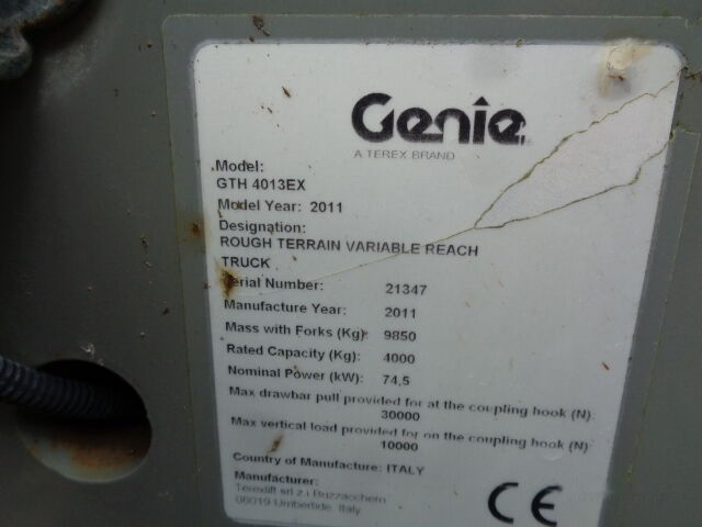 Teleskoplader Genie GTH4013: das Bild 19