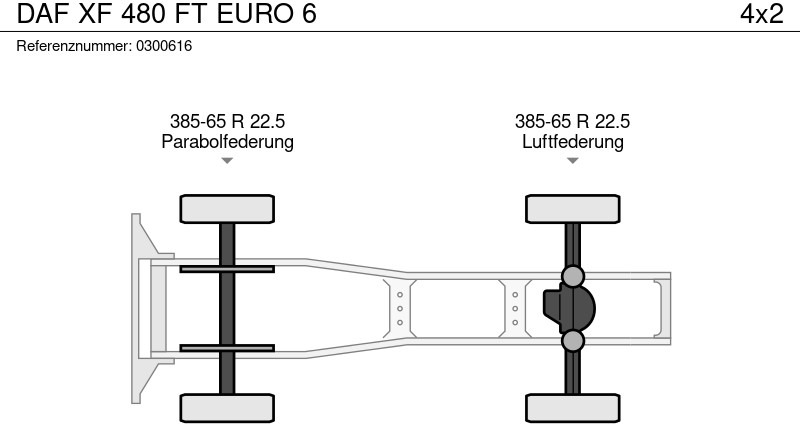 Sattelzugmaschine DAF XF 480 FT EURO 6: das Bild 15