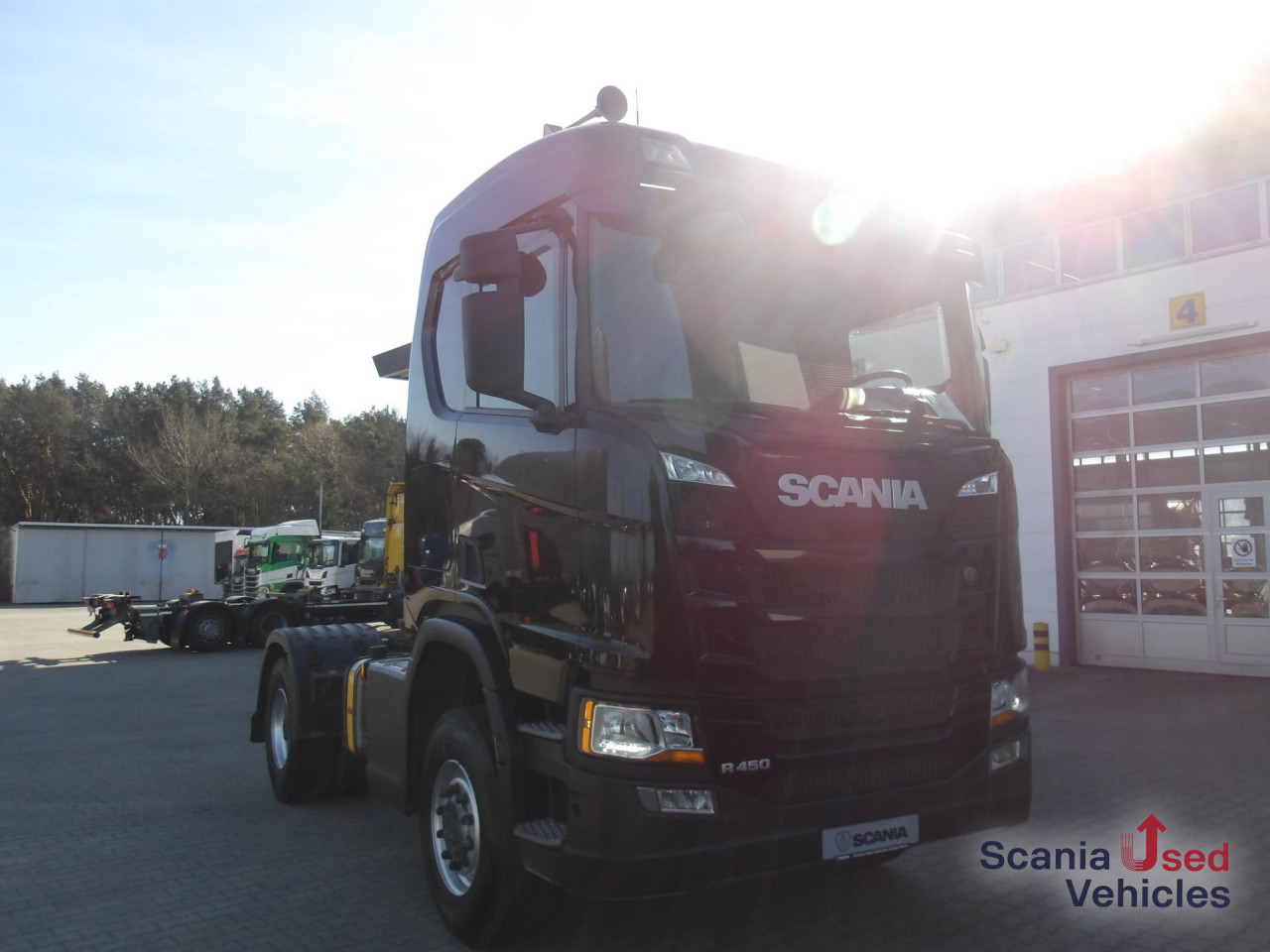 Sattelzugmaschine SCANIA R 450 A4x4HA 1 Kreishydraulik: das Bild 8