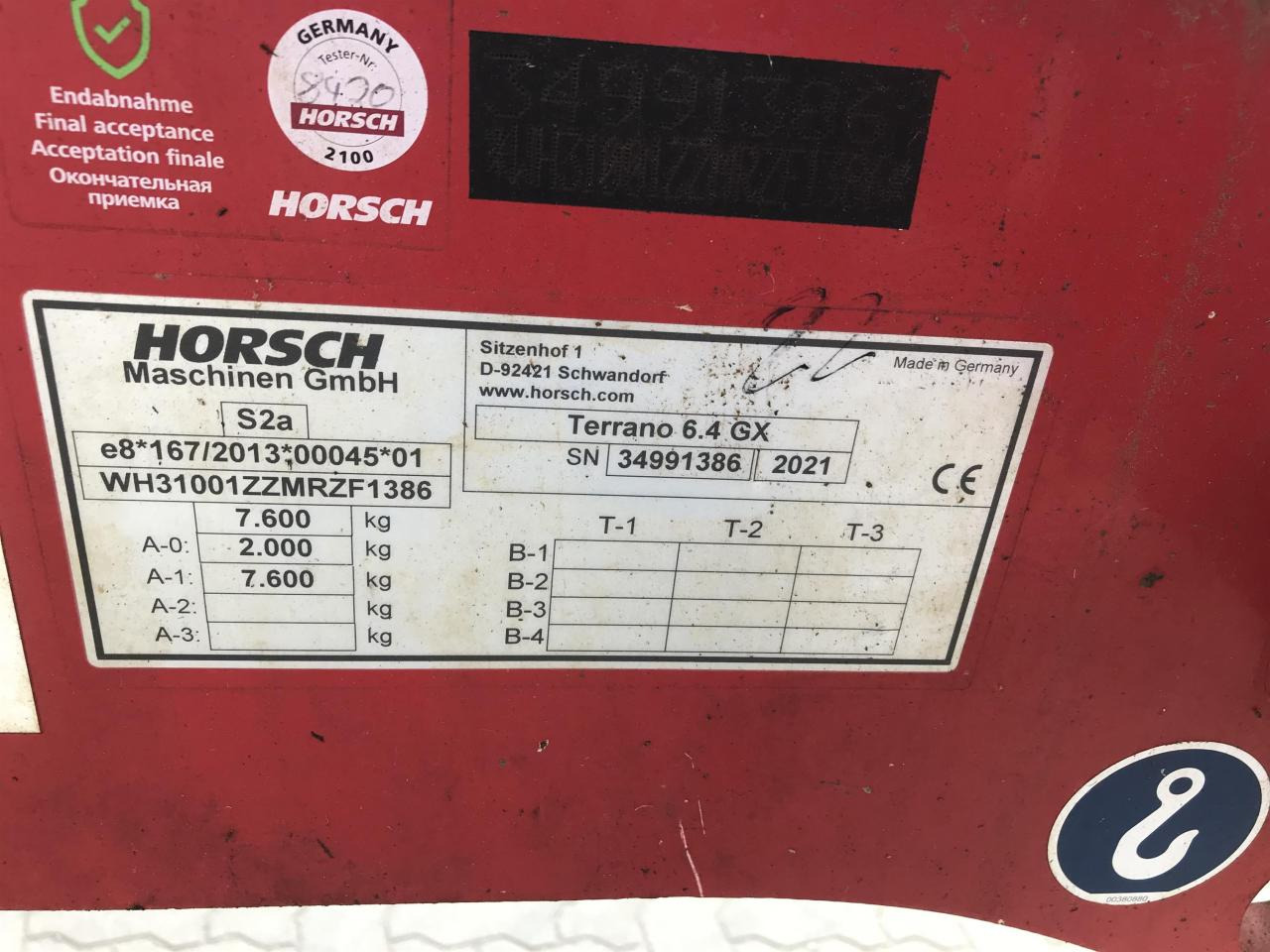 Horsch Terrano 6.4 GX – Finanzierungsleasing Horsch Terrano 6.4 GX: das Bild 11