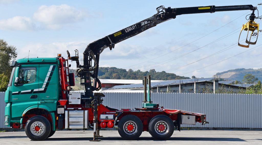 Mercedes-Benz AROCS 3363 *HOLZTRANSPORTER * LOGLIFT 251S /6x4  – Finanzierungsleasing Mercedes-Benz AROCS 3363 *HOLZTRANSPORTER * LOGLIFT 251S /6x4: das Bild 6