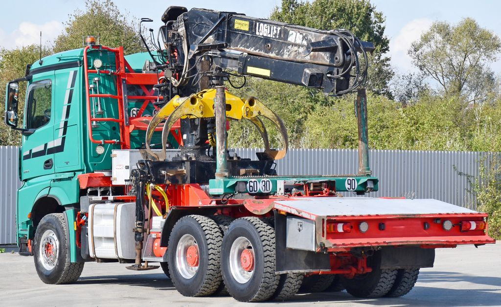 Mercedes-Benz AROCS 3363 *HOLZTRANSPORTER * LOGLIFT 251S /6x4  – Finanzierungsleasing Mercedes-Benz AROCS 3363 *HOLZTRANSPORTER * LOGLIFT 251S /6x4: das Bild 7