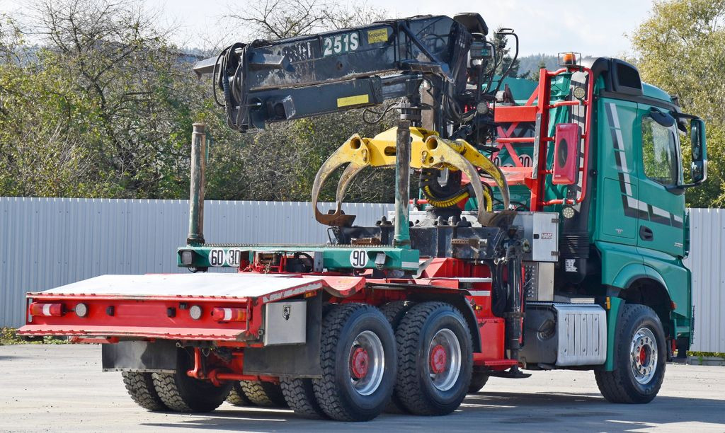 Mercedes-Benz AROCS 3363 *HOLZTRANSPORTER * LOGLIFT 251S /6x4  – Finanzierungsleasing Mercedes-Benz AROCS 3363 *HOLZTRANSPORTER * LOGLIFT 251S /6x4: das Bild 8