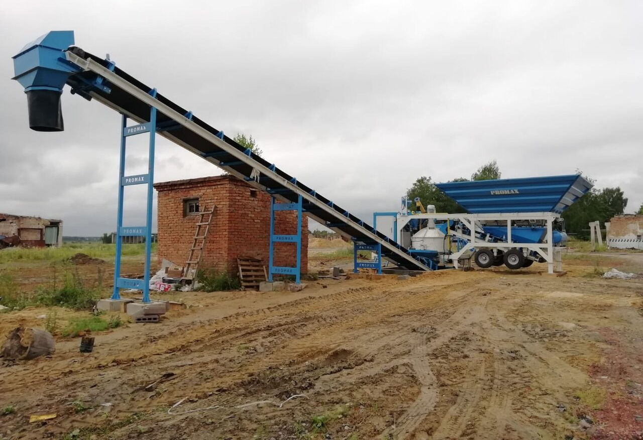 Betonmischer, Zustand - NEU Promax Mobile Concrete Batching Plant PROMAX M35-PLNT (35m³/h): das Bild 7