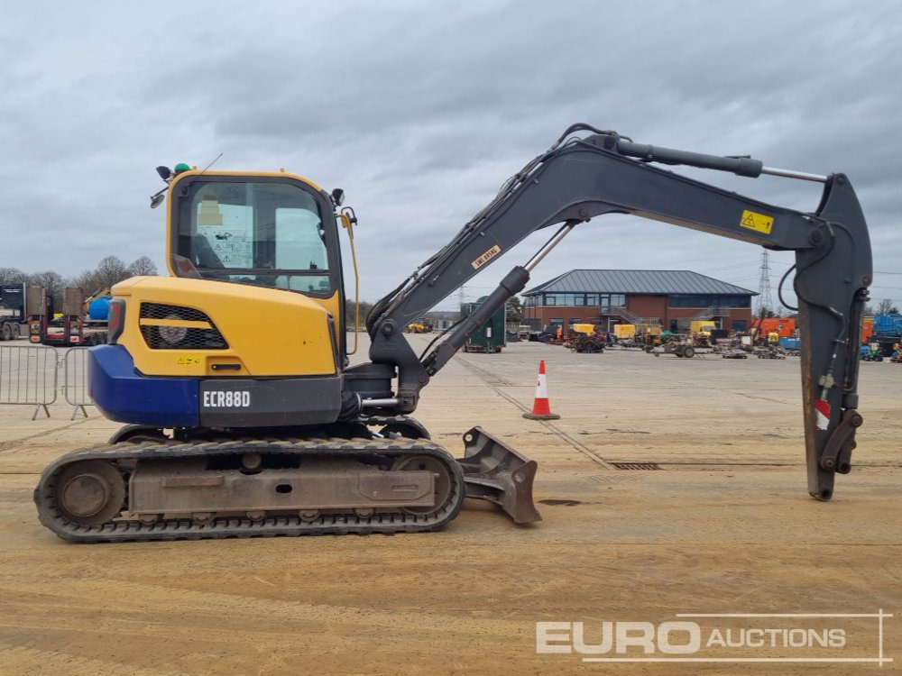 Minibagger 2015 Volvo ECR88D: das Bild 6