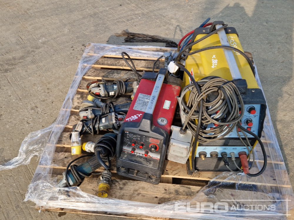 Baugeräte Cobel Welder Generator, Invertec V160 Welder Generator, Makita 110 Volt Angle Grinder (5 of): das Bild 8