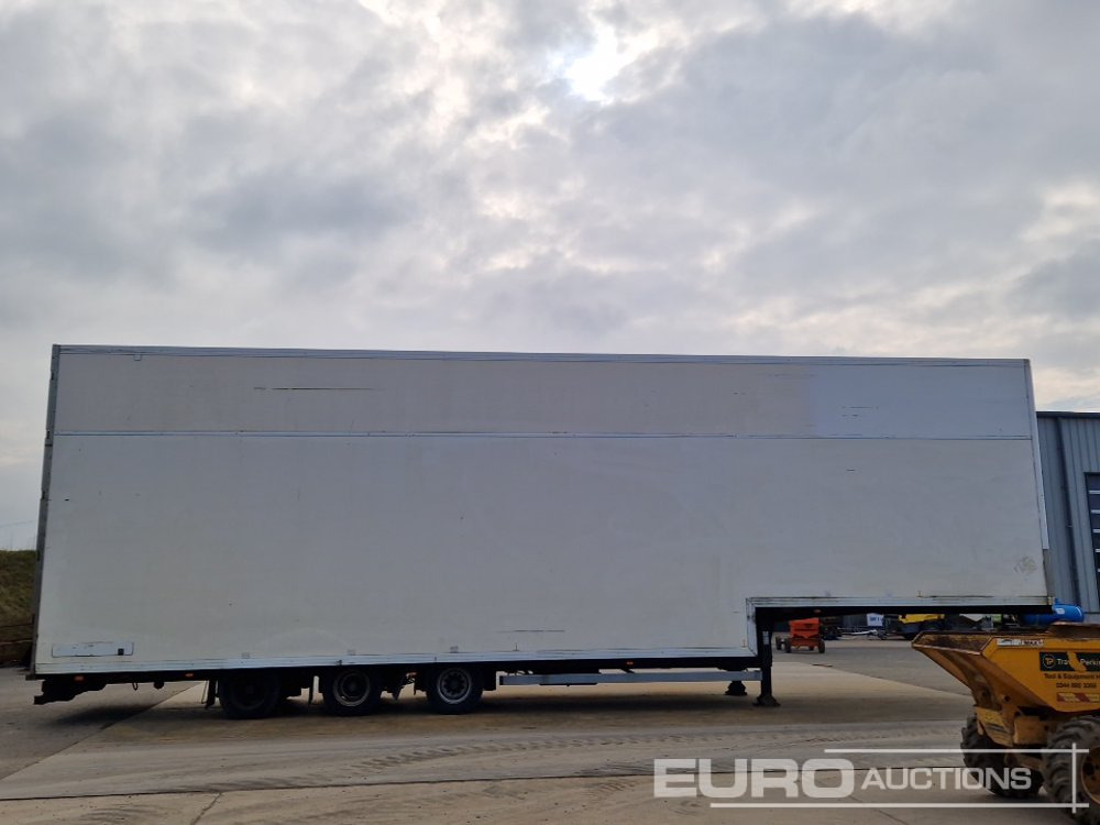 Koffer Auflieger Gray & Adams 45' Tri Axle Double Deck Trailer, BPW Axles: das Bild 6