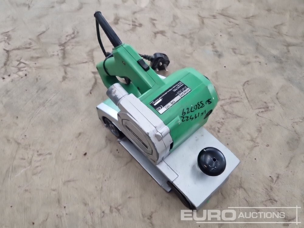 Baugeräte Hitachi SB-10 240 Volt Belt Sander: das Bild 7