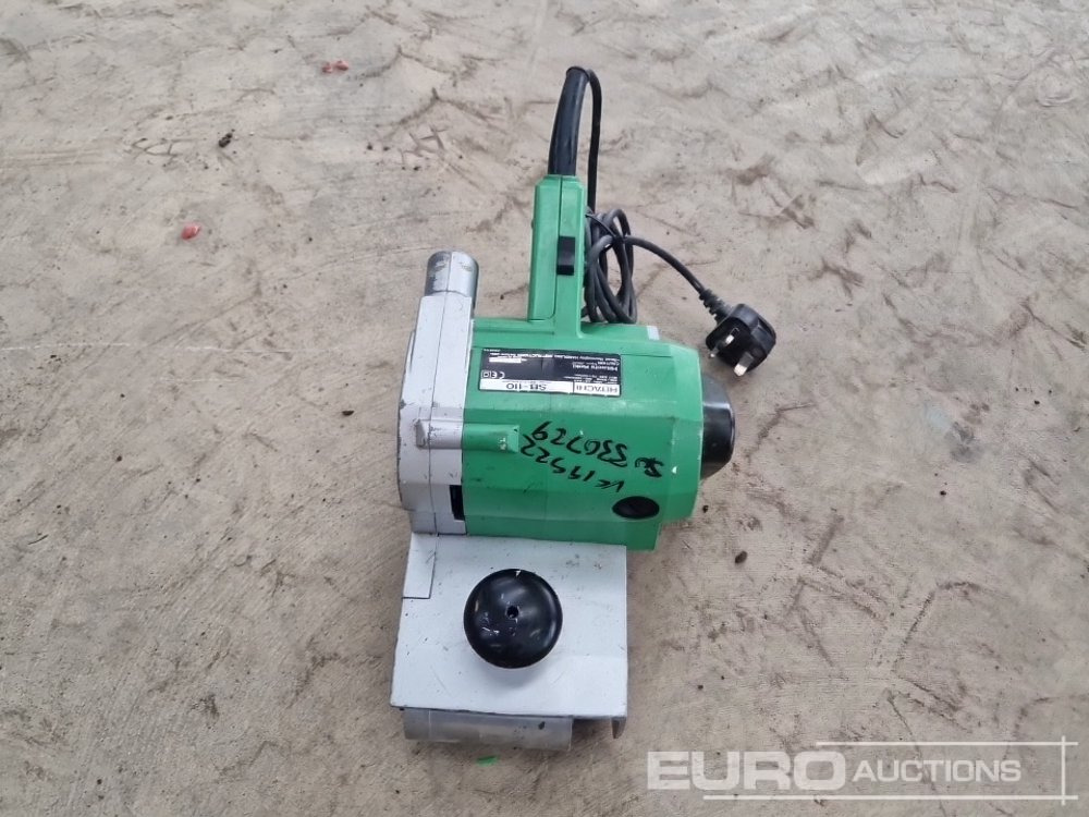 Baugeräte Hitachi SB-10 240 Volt Belt Sander: das Bild 8