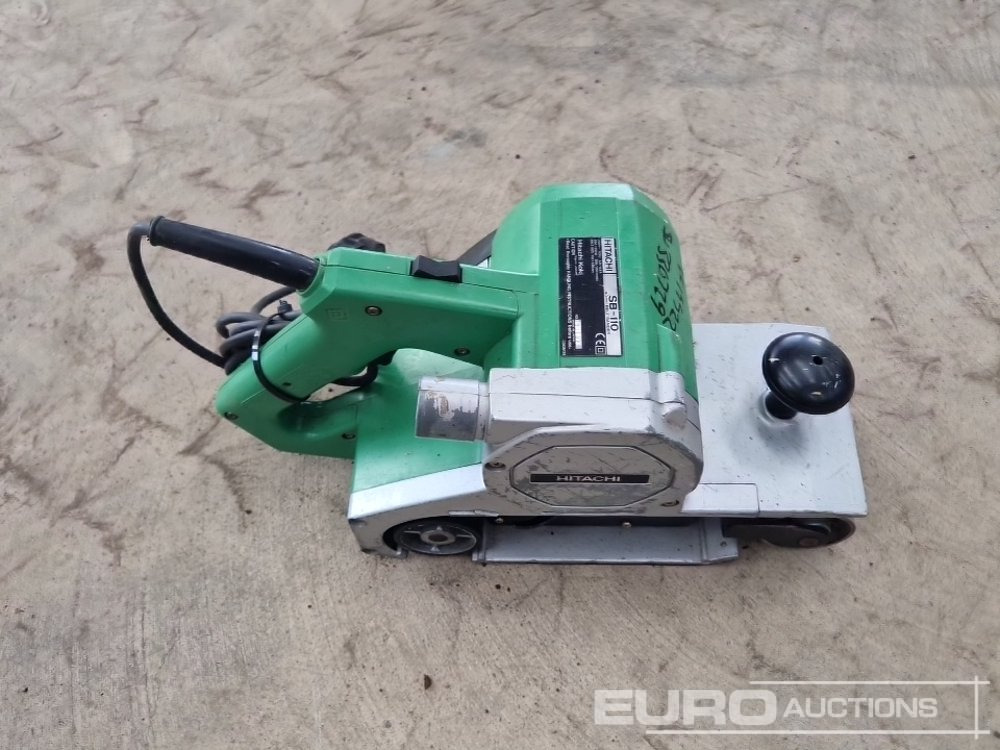 Baugeräte Hitachi SB-10 240 Volt Belt Sander: das Bild 6